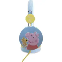 OTL TECHNOLOGIES Peppa Pig , Kabelgebunden, Musik, 20 - 20000 Hz, 92 g, Kopfhörer, Blau, Gelb