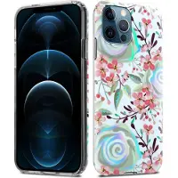 Cadorabo IMD TPU Bunte Blumen & Blätter Cover