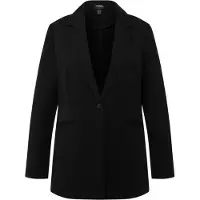 Ulla Popken Jerseyblazer in schwarz | Gr.: 46-48