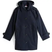 Tommy Hilfiger Parka Essential WW0WW43742 Dunkelblau Regular Fit