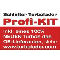 SCHLÜTTER TURBOLADER Lader, Aufladung PROFI KIT - mit orig. Ishikawajima (IHI) Turbo NEUTEIL AT 166-06520
