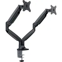Multibrackets 3286, Klemme, 18 kg, 38,1 cm (15"), 68,6 cm (27"), 100 x 100 mm, Schwarz, Silber