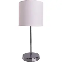 Näve Tischleuchte; Farbe: weiß,chrom, 3112023
