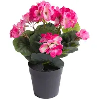 Botanic-Haus Kunstblume "Geranie mit 6 Stielen"