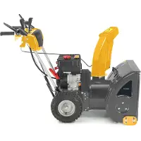 Stiga Benzin Schneefräse ST 3256 P | 212cm³ Motor mit 6 PS | 55 cm Arbeitsbreite | 5 Vorwärts + 1 Rückwärtsgang | Perfekt für Einfahrt und Bürgersteig