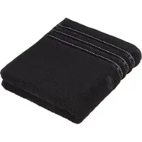 Vossen Gesichtshandtücher Cult de Luxe Schwarz (6er Set)