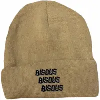 Bisous Beanie X3 Herren Sand