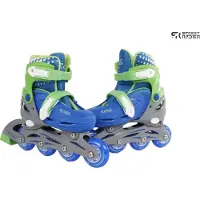 Street Rider Inline Skates blau verstellbar Kinder Inlineskates Größe 26-29