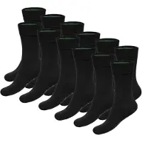 Bamboo Basics Unisex Socken, 12er Pack - BEAU Anklet Socks, Kurzsocken, einfarbig