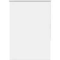vidaXL Verdunkelungsrollo Weiß 105x150cm Stoffbreite 100,7cm Polyester