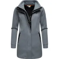 Ragwear Sweatjacke "Letrice Bonded" Elegante Zip-Jacke mit hohem Kragen in Feinstrickoptik