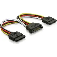 Deltaco Adapter Y 15-pin SATA 2 harddiskar 10cm