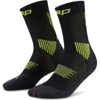 Cep Core Run Socks Mid Cut 5.0, Laufsocken, Herren, schwarz/grün
