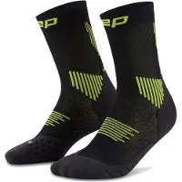 Cep Core Run Socks Mid Cut 5.0, Laufsocken, Herren, schwarz/grün