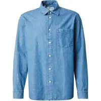 Selected Herren Hemden Slhregcarlo Denim Ls Shirt Noos - Blauw - Größe XL