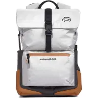 Piquadro Rucksack Corner 2O Computer Backpack Grey - Black