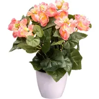 Creativ Green Kunstblume "Begonienbusch"
