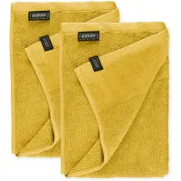 Schöner Wohnen Duschtücher "Sense", gelb, B:70cm L:140cm, Frottee, Obermaterial: 100% Baumwolle, SCHÖNER WOHNEN-KOLLEKTION, Handtücher, Duschtücher, mit Velourborte, hautschmeichelnde Airtouch Qualität, super weich