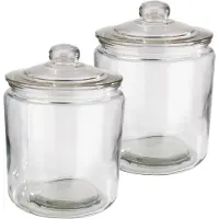 Aps Vorratsglas "Classic", (Set, 2 tlg.), zum Dekorieren und Aufbewahren, 2 Liter
