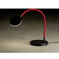 Holtkötter Flex T LED-Tischleuchte-Schwarz/Rot-mit LED (2700K)