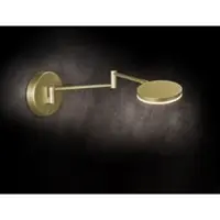 Holtkötter Plano WB LED-Wandleuchte-Messing-mit LED (2700K)