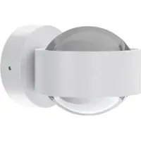 TOP LIGHT Puk Mini Wall Wandleuchte-Weiß matt-Linse matt-Linse klar