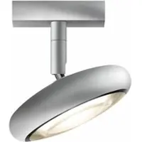 Brück Blop Spot DLR LED-Strahler für das DUOLARE Schienensystem-Chrom matt-100° Lichtaustrittswinkel-mit LED (2700K)