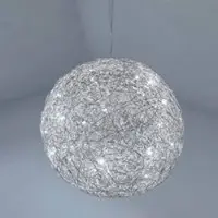 Catellani & Smith Fil de Fer Ø 100 LED-Pendelleuchte-Aluminium
