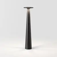IP44.de IP44 Lix Skinny LED-Tischleuchte mit Akku-Schwarz-ohne Steckernetzteil
