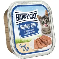 Happy Cat - Schale Minkas Duo Paté 1,6 kg