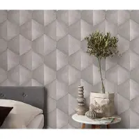 Fashion For Walls Vliestapete "Prisma" 3D-Optik geprägt Phthalate frei