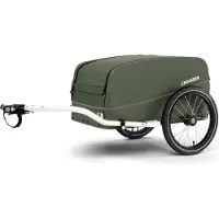 Croozer Cargo Kalle inkl. Kupplung - Farbe: Moos Green