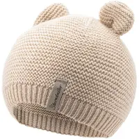 Sterntaler GOTS Strickmütze Ohren in sand | Gr.: 43 cm
