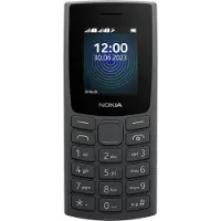 Nokia 110, Balken, Single SIM, 4,57 cm (1.8"), 0,1 MP, 1000 mAh, Schwarz
