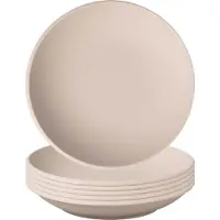 Villeroy & Boch Tiefe Schale NewMoon Beige (6er-Set)