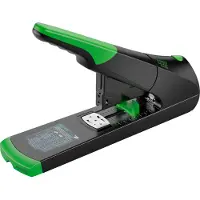 Novus Office Blockheftgerät B 56 re+new, für Klammern Typ 23/8 bis 23/24, bis zu 200 Blatt, Lademechanik, ABS, Vollmetall & Recycling-Kunststoff