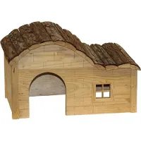 Kerbl Haustierhaus 30 x 20 x 19 cm - Gemütliches Tierbett