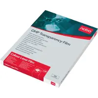 Nobo Laser Printer OHP Film (50), 210 x 297mm, 50 Blätter