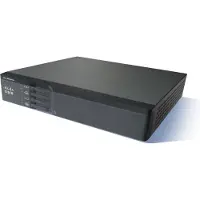 Cisco 867VAE-K9, Ethernet-WAN, Gigabit Ethernet, DSL-WAN, Schwarz