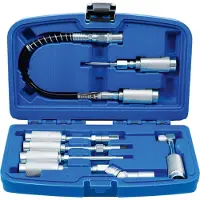 Bgs 3142 Adapter und Zubehörsatz für Fettpressen, 7-tlg.
