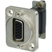 Neutrik D-SUB Adapter D-SUB-Buchse 15pol. - D-SUB-Buchse 15pol. NADB15FF 1 St. (NADB15FF)