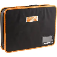 Bahco Werkzeugtasche, Zange, Rollgabelschlüssel, Schraubendreher, 7-tlg.