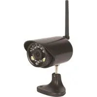 Kerbl SmartCam HD, IP-Sicherheitskamera, Drinnen, Kabellos, Wand, Schwarz, Patrone (Form)