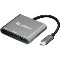 Sandberg Usb C Hub 3 Ports