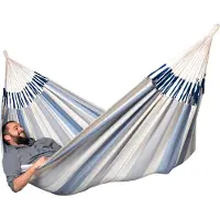 LA SIESTA Doppel-Hängematte 'Brisa', Sea Salt
