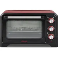 Girmi FE20 20 L 1380 W Schwarz, roter Grill