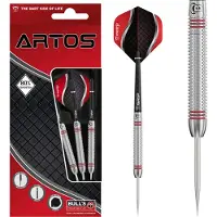 Bulls BULL'S Dartpfeil Artos AR3 Steeldart, Red 80% Tungsten