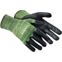 Uvex C500 M foam Schnittschutzhandschuh HPPE grün/schwarz/grau 9 - 6049809 - grün/schwarz/grau