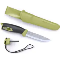 Morakniv Companion Spark (S), Mehrzweckmesser, grün