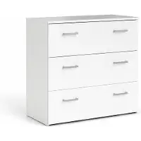 Ebuy24 Spell Kommode 3 Schubladen weiss.